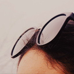 sunglasses hair summer